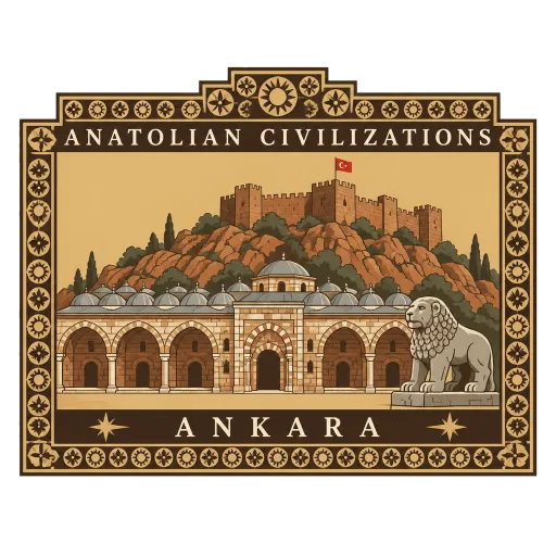 Museum of Anatolian Civilizations travel stamp