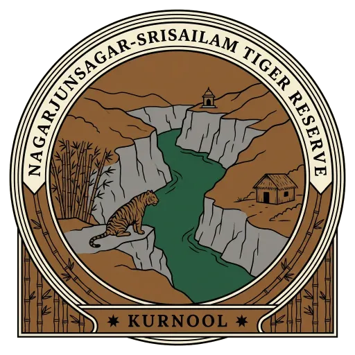 Nagarjunsagar-Srisailam Tiger Reserve travel stamp