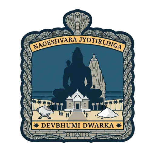 Nageshvara Jyotirlinga travel stamp