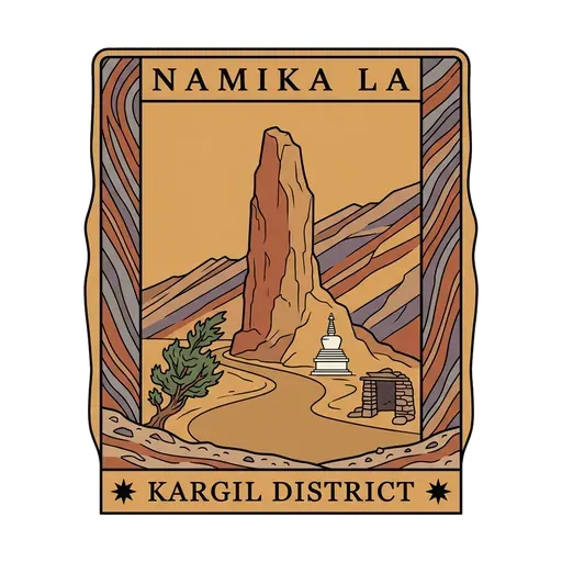 Namika La travel stamp