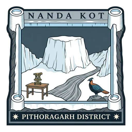 Nanda Kot travel stamp