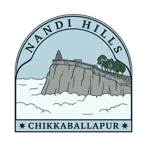 Nandi Hills travel stamp