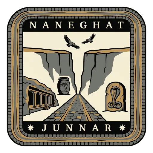 Naneghat travel stamp