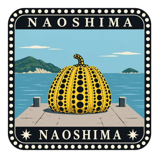 Naoshima travel stamp