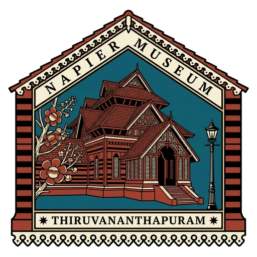 Napier Museum travel stamp