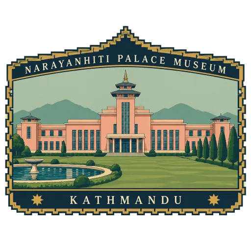 Narayanhiti Palace Museum travel stamp