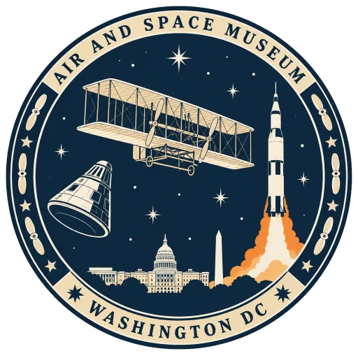 National Air and Space Museum travel stamp