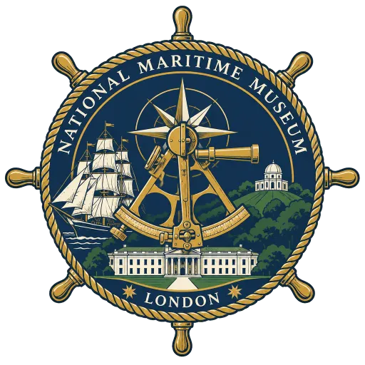 National Maritime Museum travel stamp
