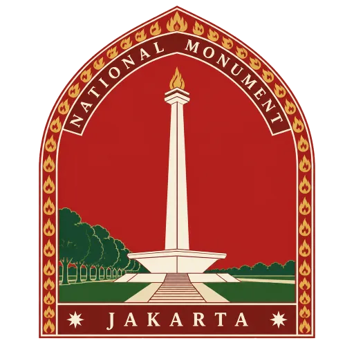 National Monument travel stamp