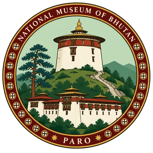 National Museum of Bhutan travel stamp