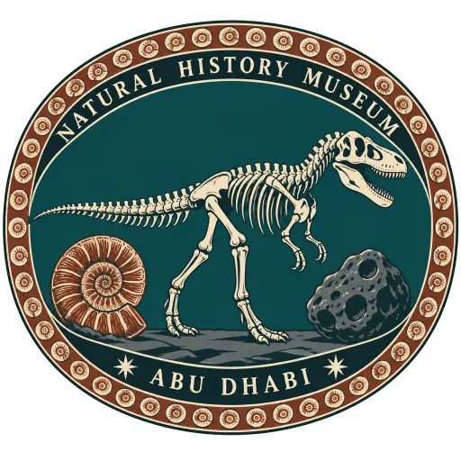 Natural History Museum Abu Dhabi travel stamp