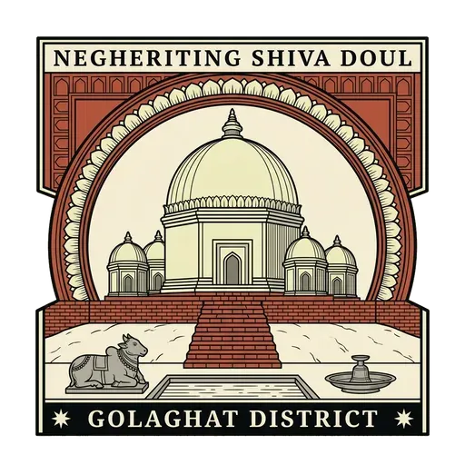 Negheriting Shiva Doul travel stamp