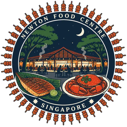 Newton Food Centre travel stamp