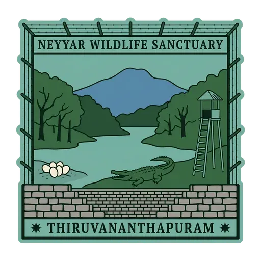 Neyyar Wildlife Sanctuary travel stamp