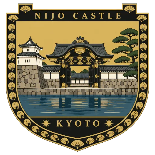 Nijō Castle travel stamp