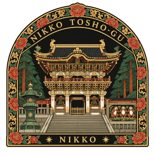 Nikkō Tōshō-gū travel stamp