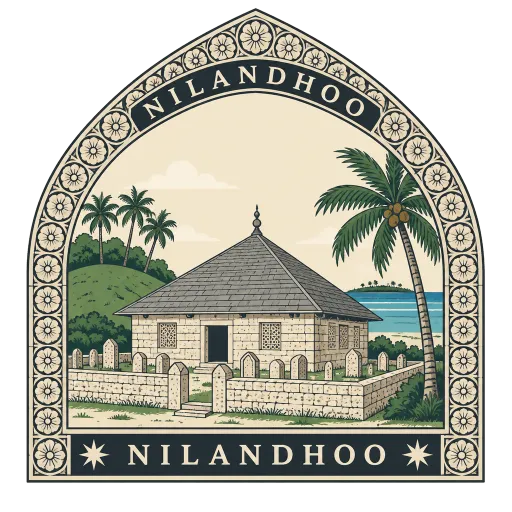 Nilandhoo travel stamp