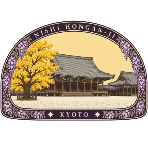 Nishi Hongan-ji travel stamp