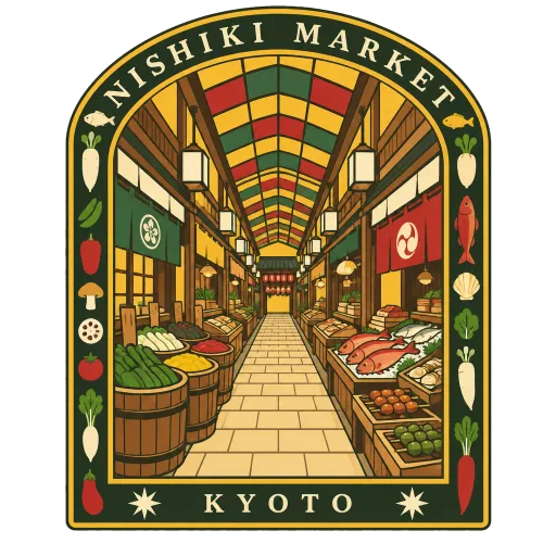 Nishiki Market travel stamp