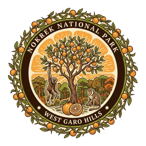 Nokrek National Park travel stamp