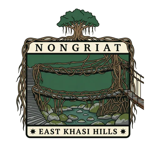 Nongriat travel stamp