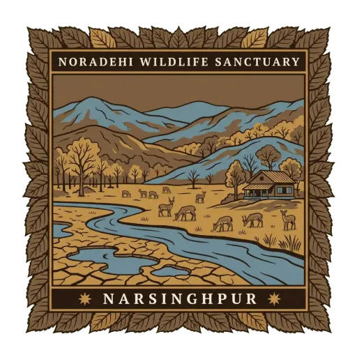 Noradehi Wildlife Sanctuary travel stamp