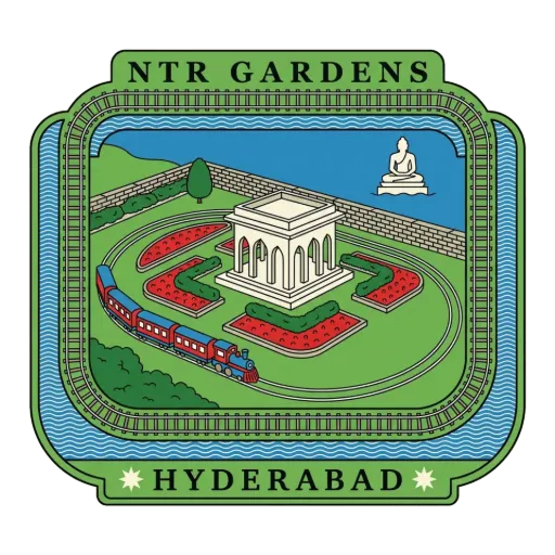 NTR Gardens travel stamp