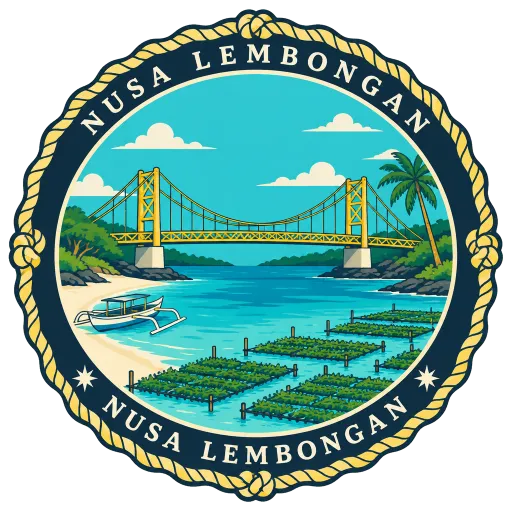 Nusa Lembongan travel stamp
