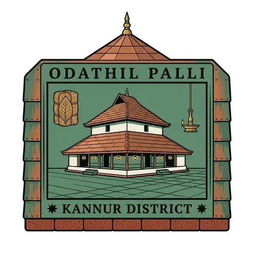 Odathil Palli travel stamp