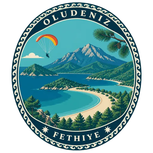 Ölüdeniz travel stamp