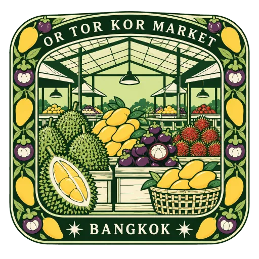 Or Tor Kor Market travel stamp