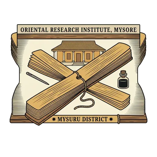 Oriental Research Institute, Mysore travel stamp