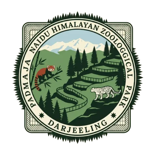 Padmaja Naidu Himalayan Zoological Park travel stamp