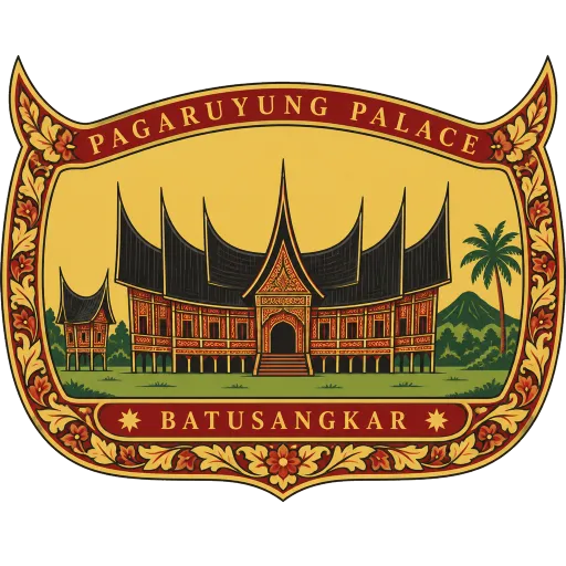Pagaruyung Palace travel stamp