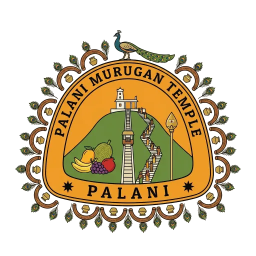 Palani Murugan Temple travel stamp