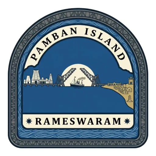 Pamban Island travel stamp