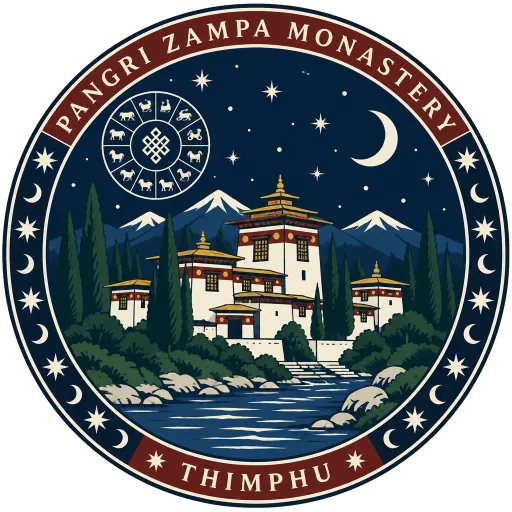 Pangri Zampa Monastery travel stamp