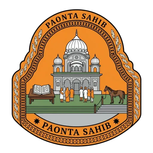 Paonta Sahib travel stamp