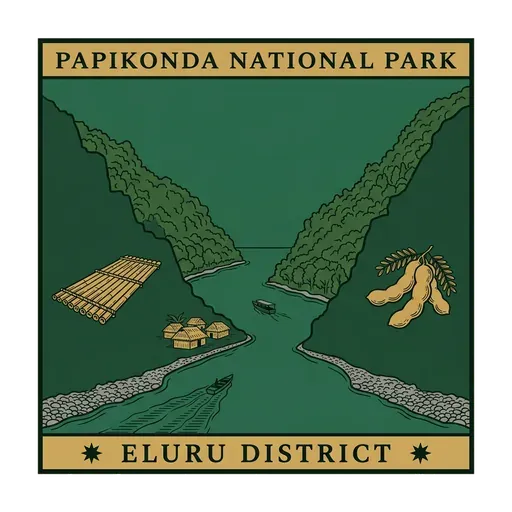 Papikonda National Park travel stamp