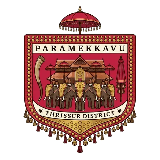 Paramekkavu travel stamp