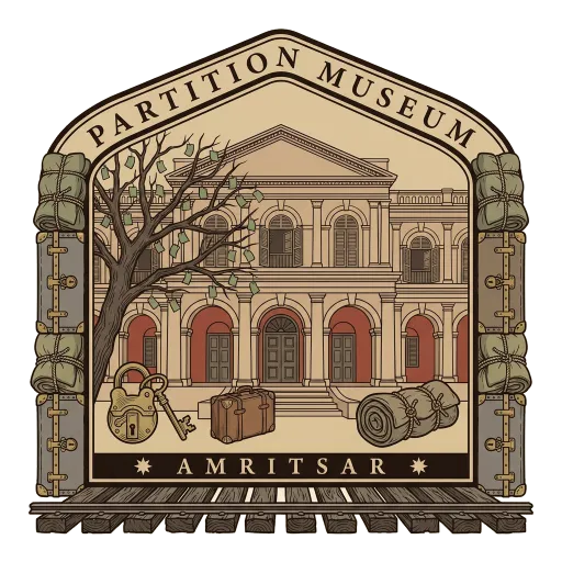 Partition Museum travel stamp