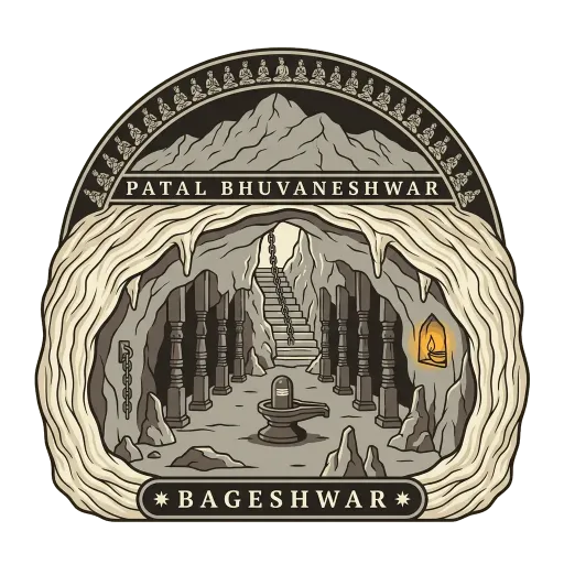Patal Bhuvaneshwar travel stamp