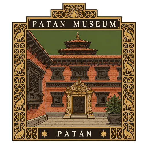 Patan Museum travel stamp