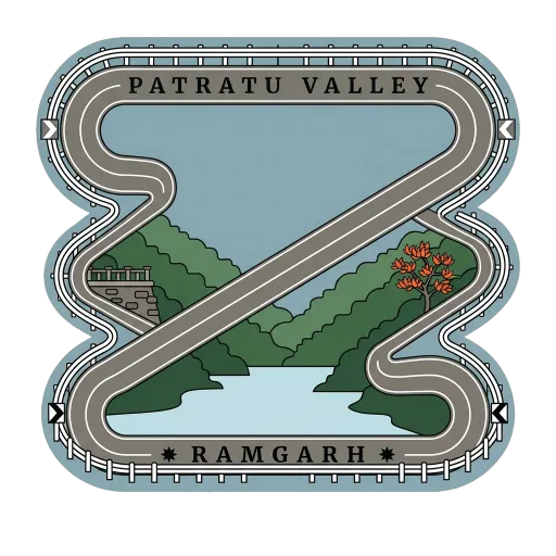 Patratu Valley travel stamp