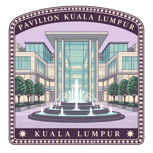 Pavilion Kuala Lumpur travel stamp