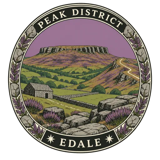 Peak District travel stamp