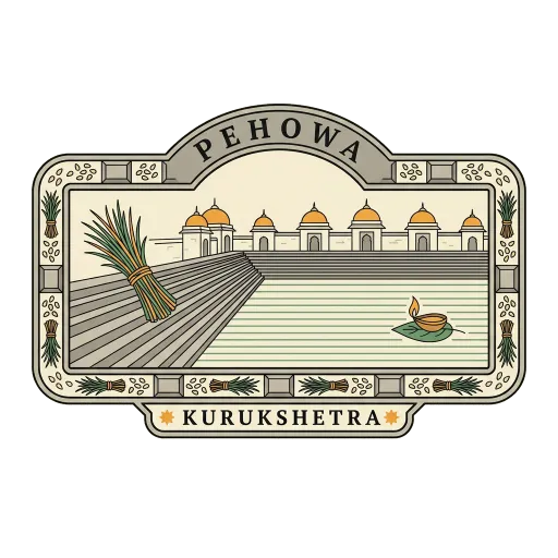 Pehowa travel stamp