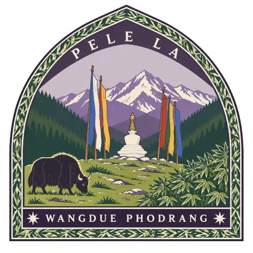 Pele La travel stamp