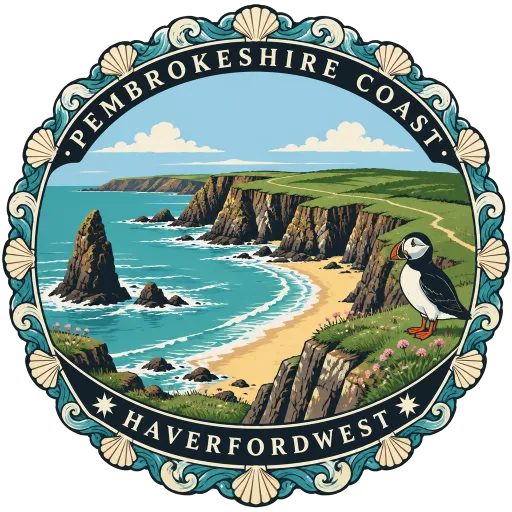 Pembrokeshire Coast National Park travel stamp
