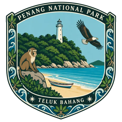 Penang National Park travel stamp